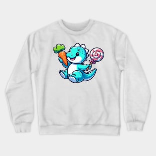 Dino Candy or Carrot Crewneck Sweatshirt